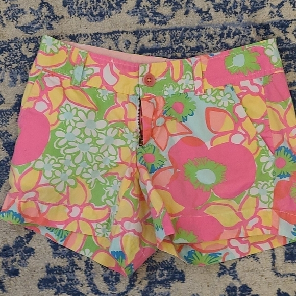 Lilly pulitzer sz 00 Callahan shorts  WS13 - Picture 1 of 3